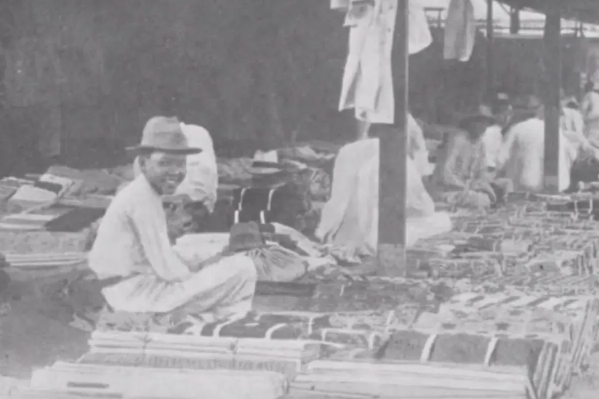 Asal usul Pasar Tanah Abang Jakarta. (Sumber: YouTube/Djakarta Unique)