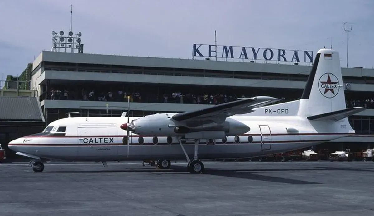 Eks sejarah Bandara Kemayoran (Sumber: Pinterest)