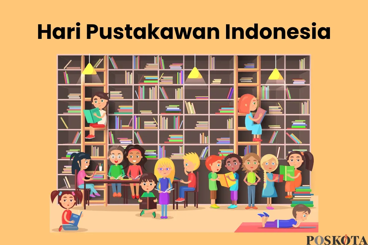 Hari Pustakawan Indonesia Diperingati Tiap Tanggal 7 Juli, Berikut Penjelasan dan Sejarahnya (Sumber: Canva/Edited Muhammad Ibrahim)