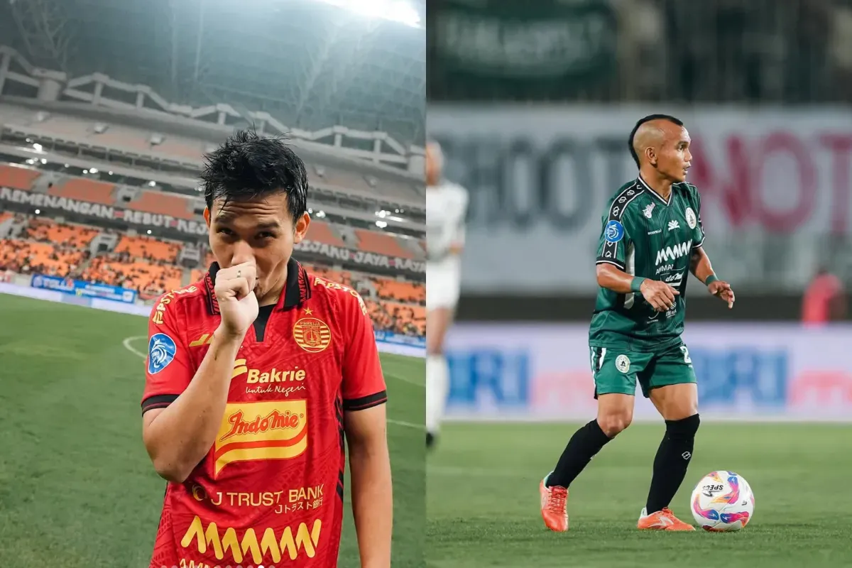 Potret pemain Indonesia All Star, Witan Sulaeman (kiri) dan Riko Simanjuntak (kanan) yang harus diwaspadai saat laga melawan Oxford United di Piala Presiden 2025. (Sumber: Instagram)