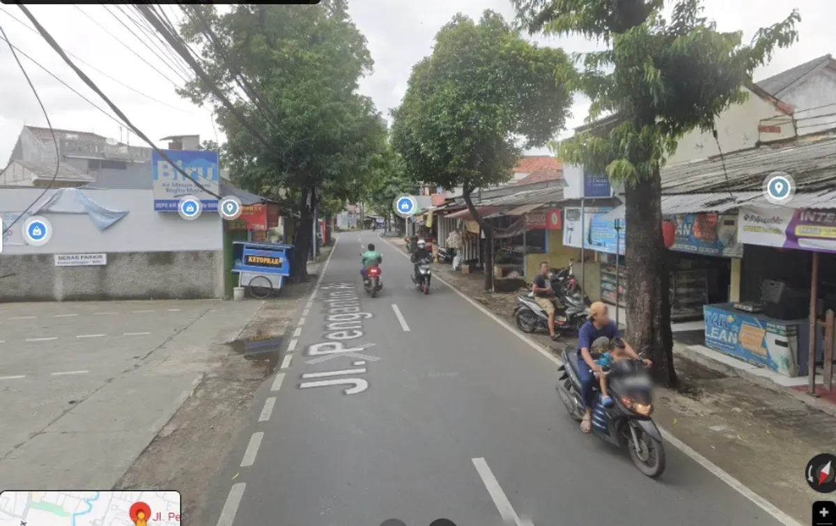 Sejarah jalan Pengantin Ali (Sumber: Google Maps)