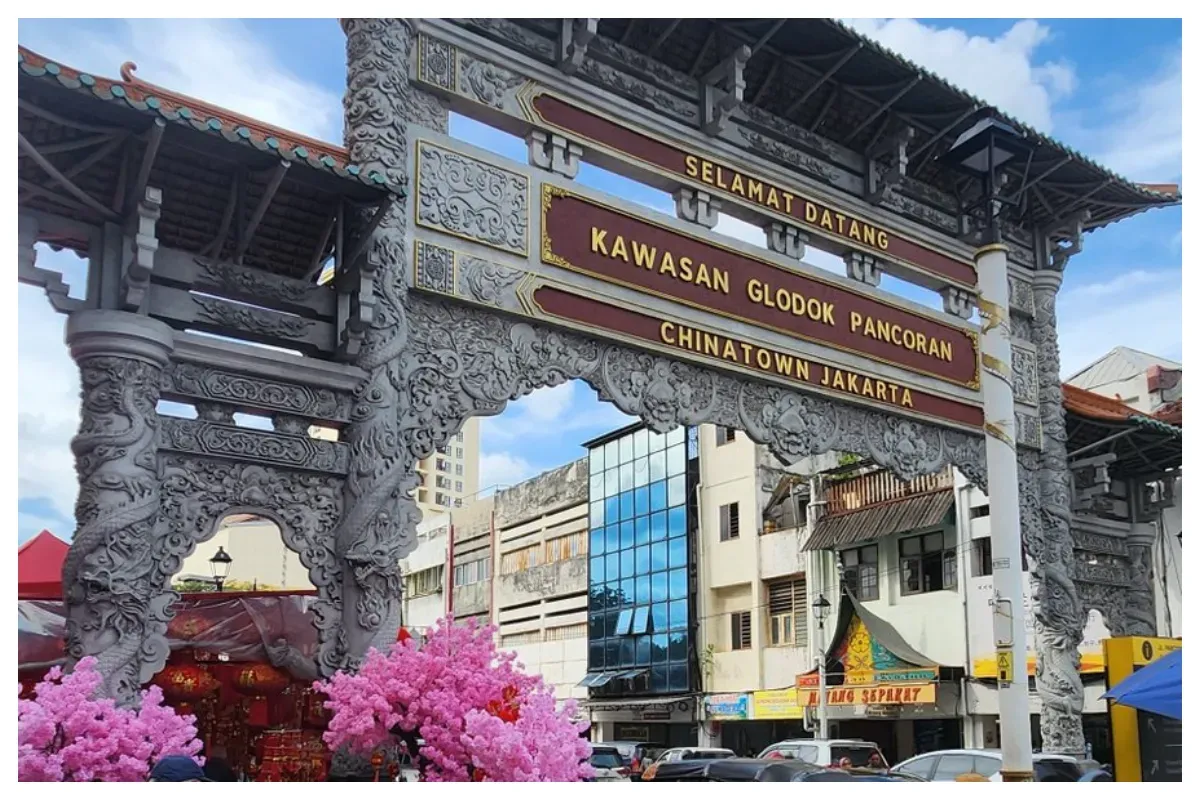 Potret Pecinan Glodok, Jakarta Barat. (Sumber: X/@indeonisia)
