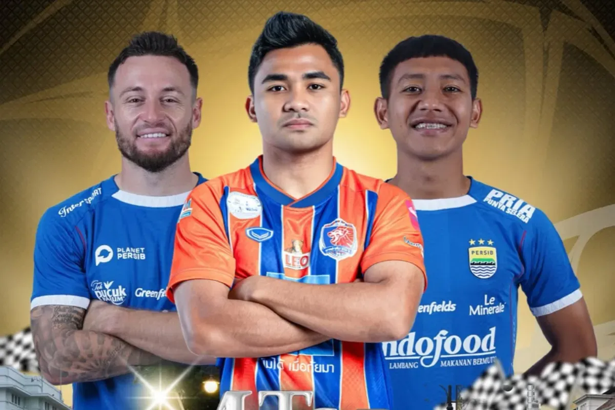 Ilustrasi pertandingan Piala Presiden 2025 yang mempertemukan Persib Bandung vs Port FC. (Sumber: Instagram/@officiallpialapresiden)