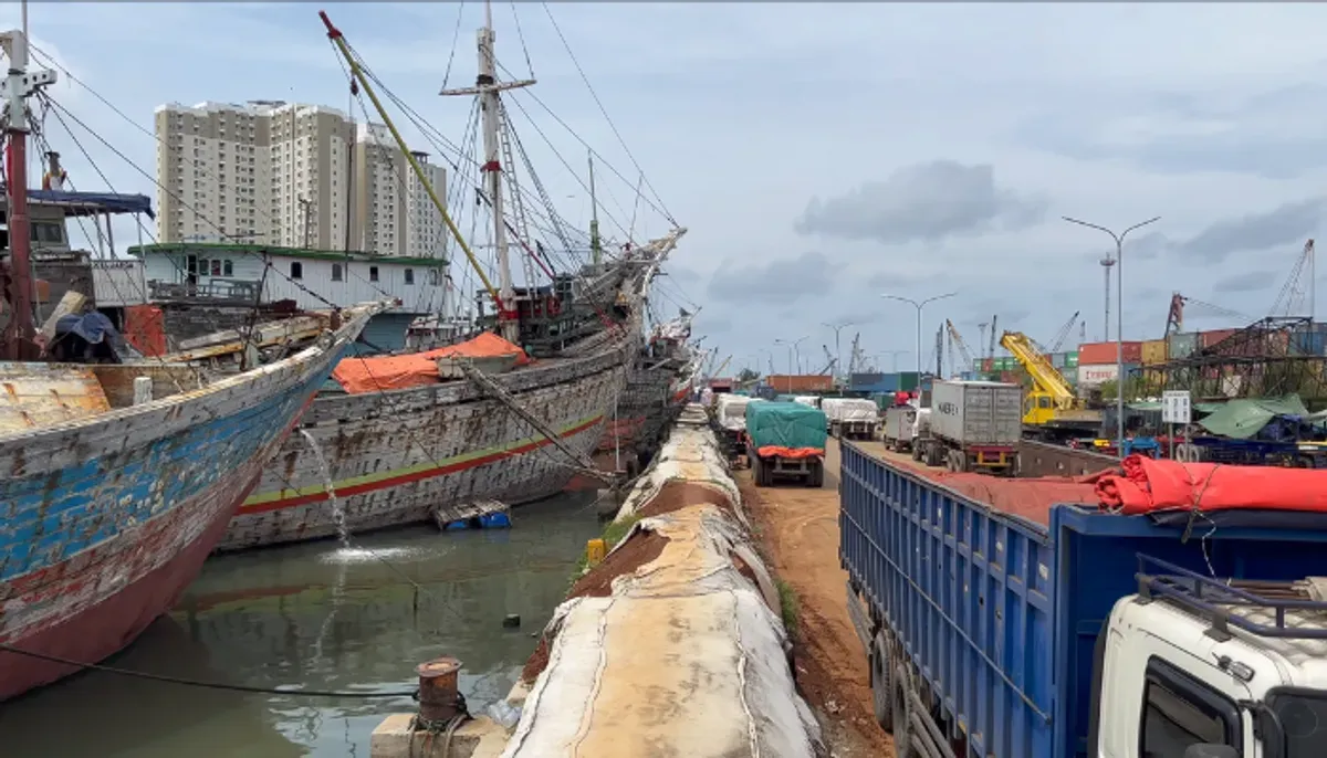 Sunda Kelapa sebagai pelabuhan tertua di Jakarta yang menyimpan segudang sejarah jadi cikal bakal kota Jakarta. (Sumber: YouTube/ANDRI ADJ)