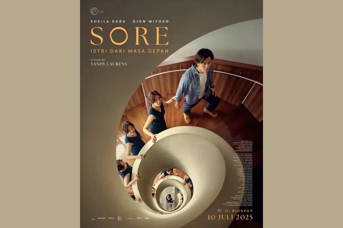 Sinopsis dan Daftar Pemeran Film Sore Istri dari Masa Depan, Tayang 10 Juli 2025 (Sumber: Instagram/cerita_films)