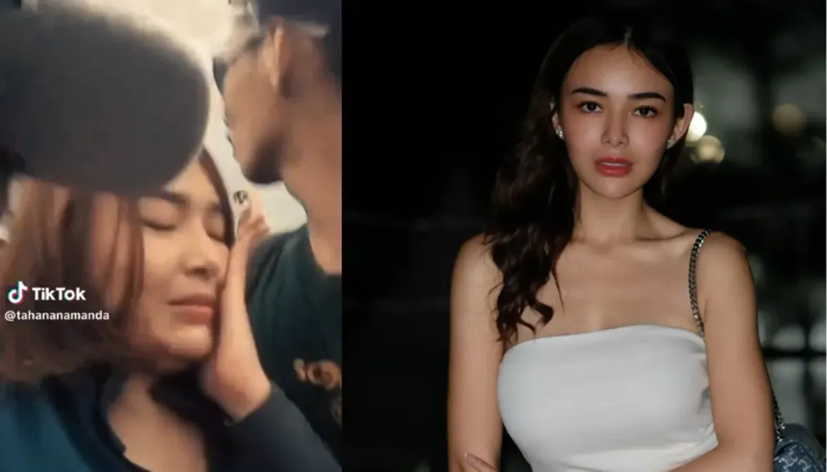 Kasus pelecehan seksual Amanda Manopo viral di media sosial. Dalam unggahan TikTok, artis Ikatan Cinta ini mengungkap bagian sensitifnya diremas oknum, Ini kronologi lengkapnya! (Sumber: TikTok/@tahananamanda)