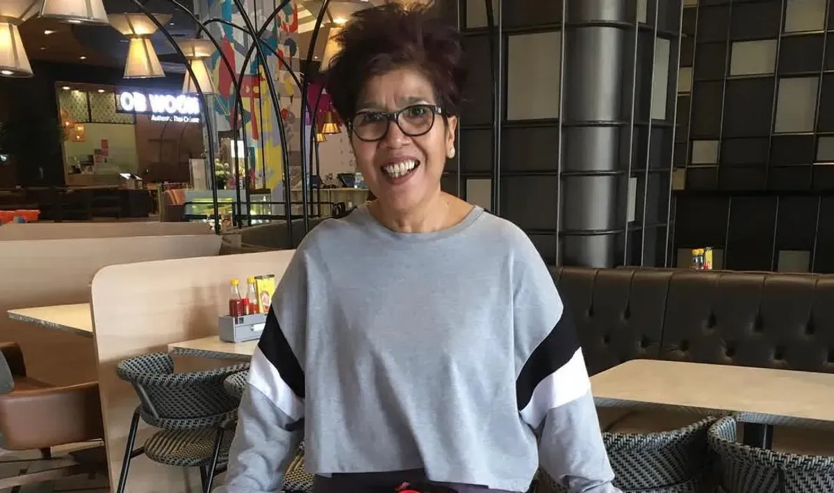 Pemyanyi senior yang salah lirik Indonesia Raya di ajang Piala Presiden 2025, Rita Butar‑Butar. (Sumber: Instagram/@ritabutarbutar16)