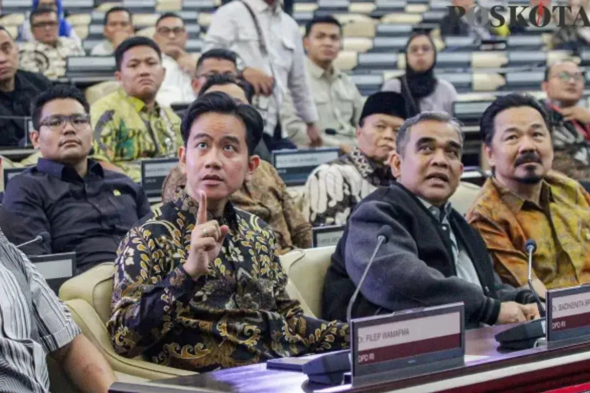 Potret Wapres Gibran Rakabuming Raka. (Sumber: Dok. Poskota)
