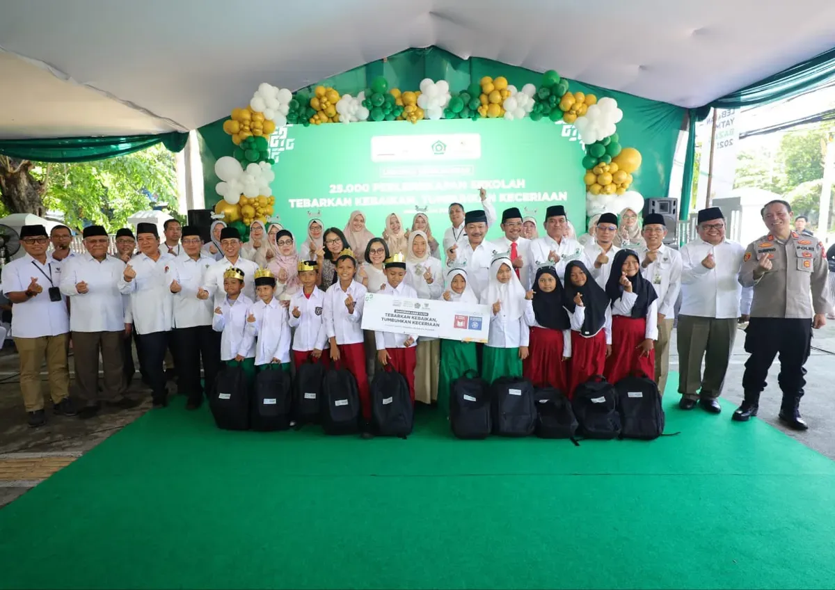 Baznas Salurkan Bantuan 51.108 Anak Yatim se-Indonesia di Kantor Pusar Baznas, Jakarta Timur. (Sumber: Dok. Baznas)