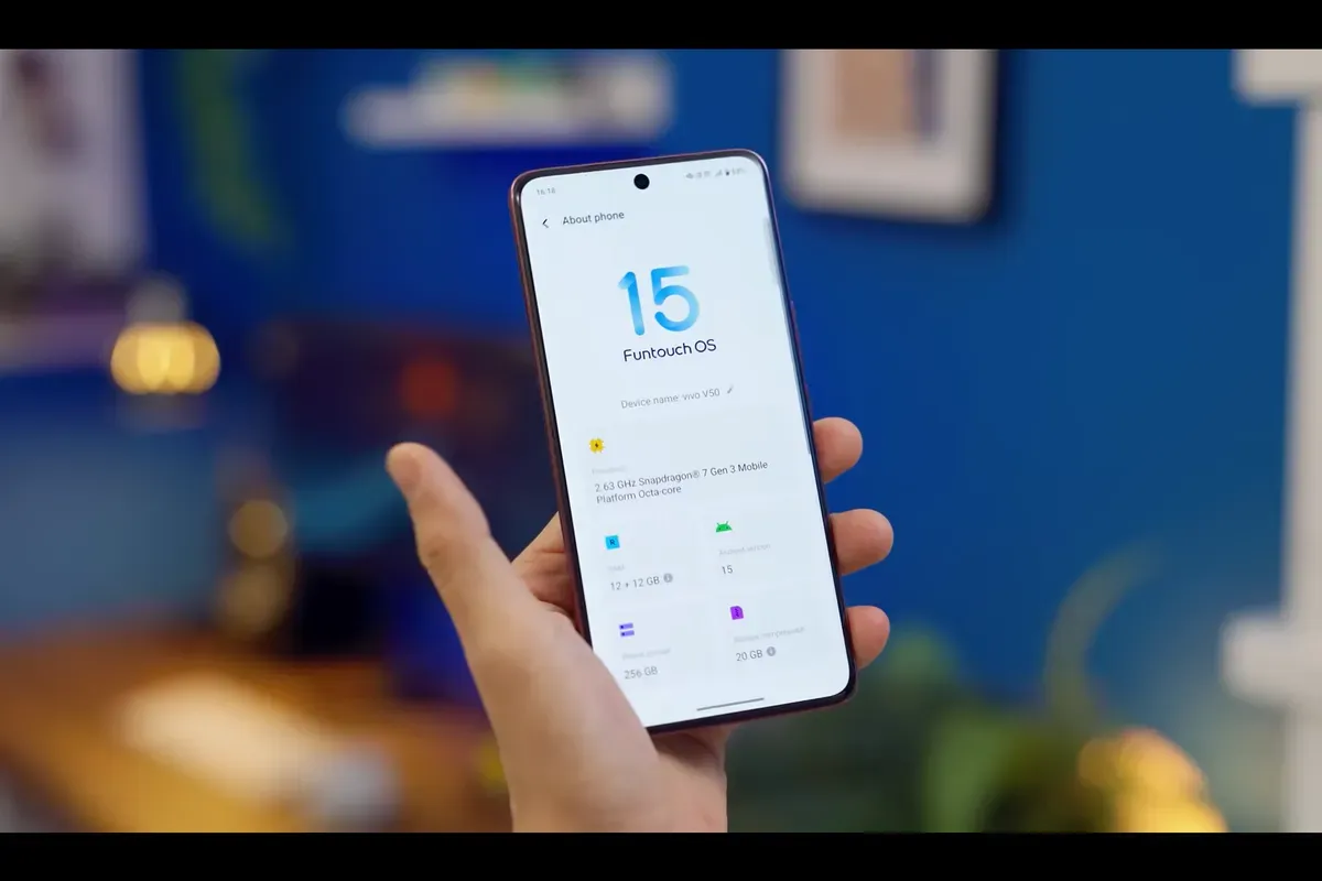 Spesifikasi Vivo V50 5G Lengkap dengan Harganya di Indonesia (Sumber: YouTube/GadgetIn)