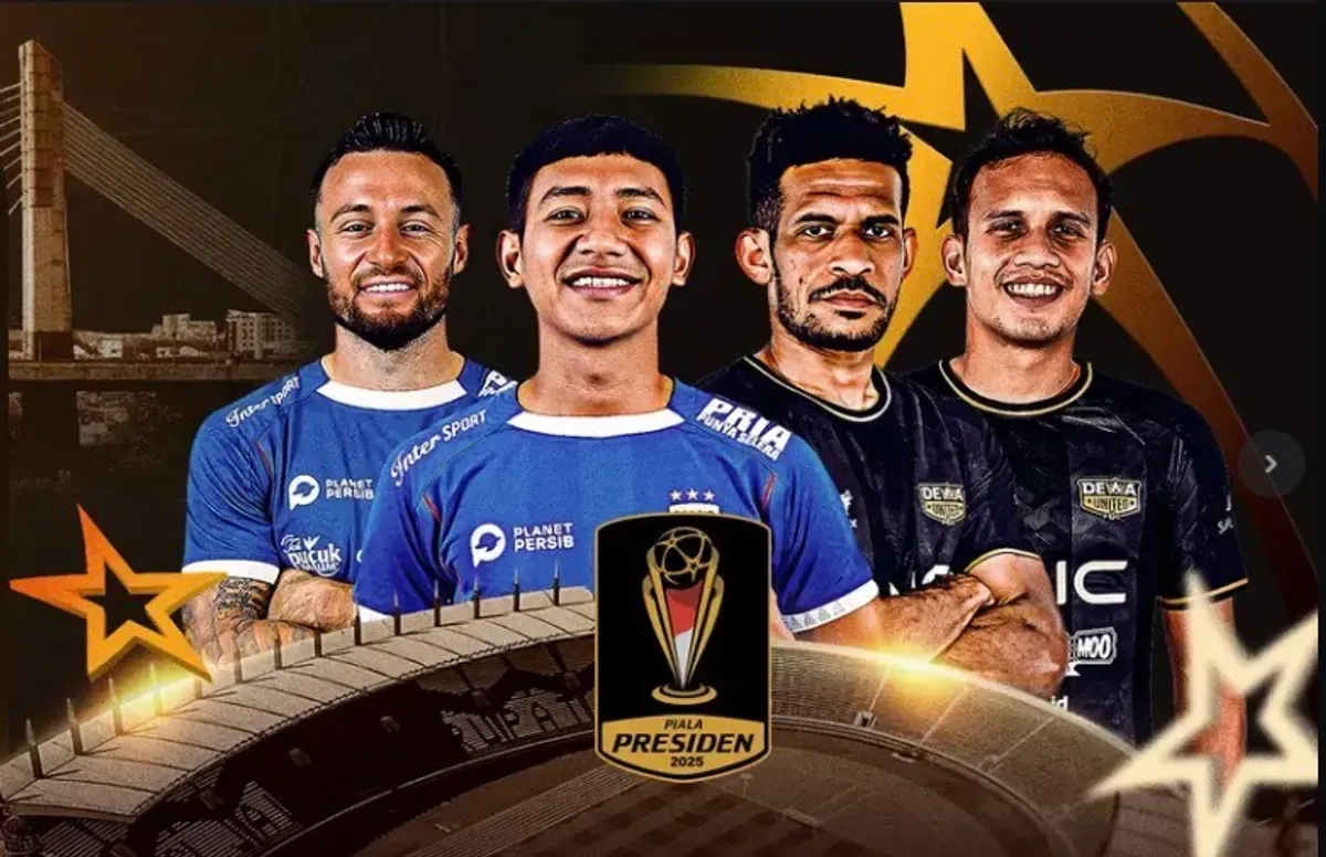 Live streaming Persib Bandung vs Dewa United di Piala Presiden 2025 (Sumber: Vidio.com)