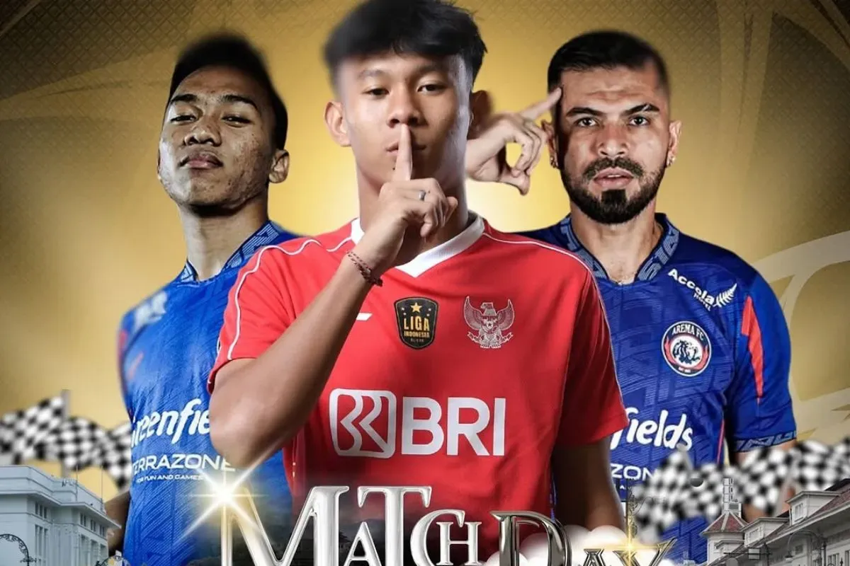 Prediksi skor dan link live streaming Liga Indonesia All Stars vs Arema FC sore ini. (Sumber: Instagram)