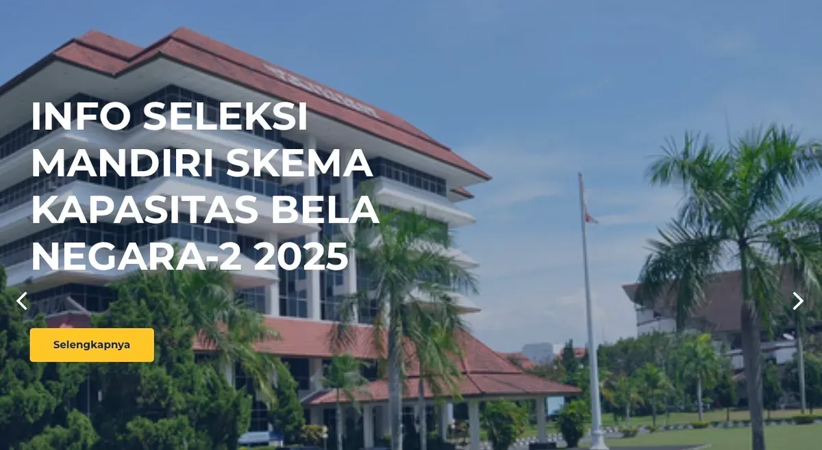 Hasil pengumuman Seleksi Mandiri UPN 'Veteran' Jogja 2025 (Sumber: UPN Veteran Jogja)