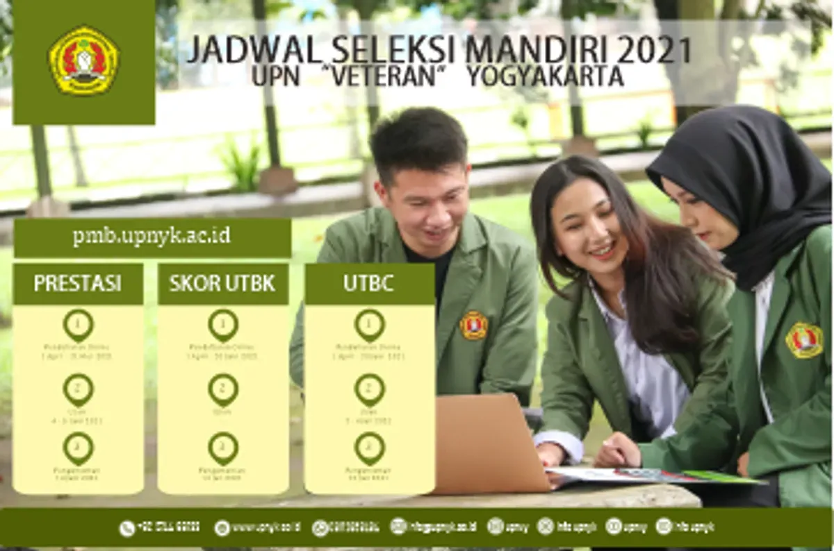 Resmi Dirilis: Jam Pengumuman SM UPN Veteran Yogyakarta 2025 Skema Kapasitas Bela Negara-1, Berikut Cara Akses Cepat dan Akurat (Sumber: Dok/UPN Venteran Yogyakarta)