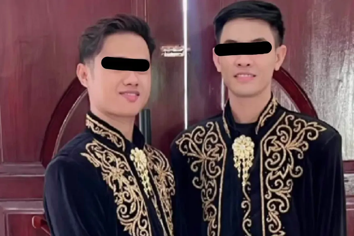 Sosok diduga pasangan pernikahan sesama Jenis yang menghebohkan media sosial. (Sumber: Instagram)