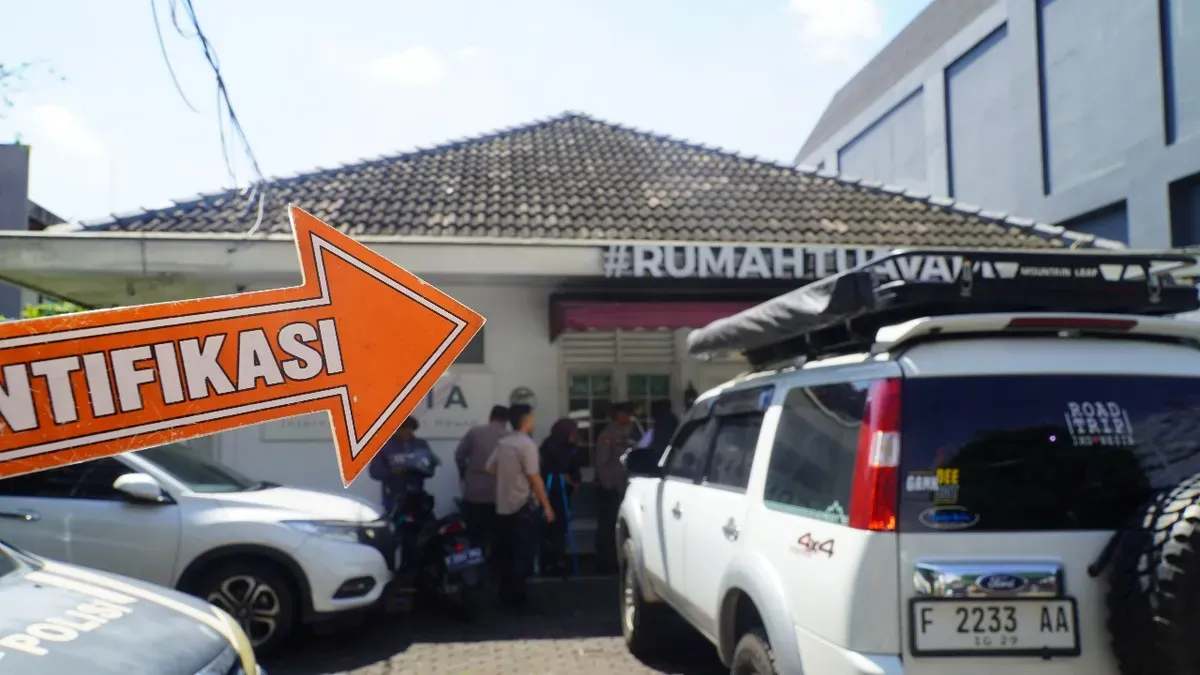 Tempat kos lokasi Diplomat Muda Kementerian Luar Negeri (Kemenlu) yang ditemukan tewas di kawasan Menteng, Jakarta Pusat. (Sumber: Polda Metro Jaya)