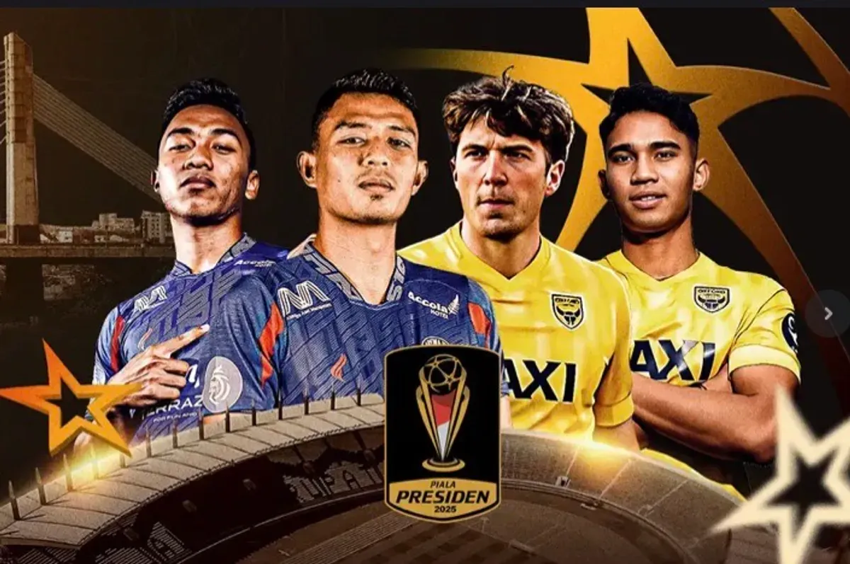 Live streaming Arema FC vs Oxford United di Piala Presiden 2025 (Sumber: Vidio.com)