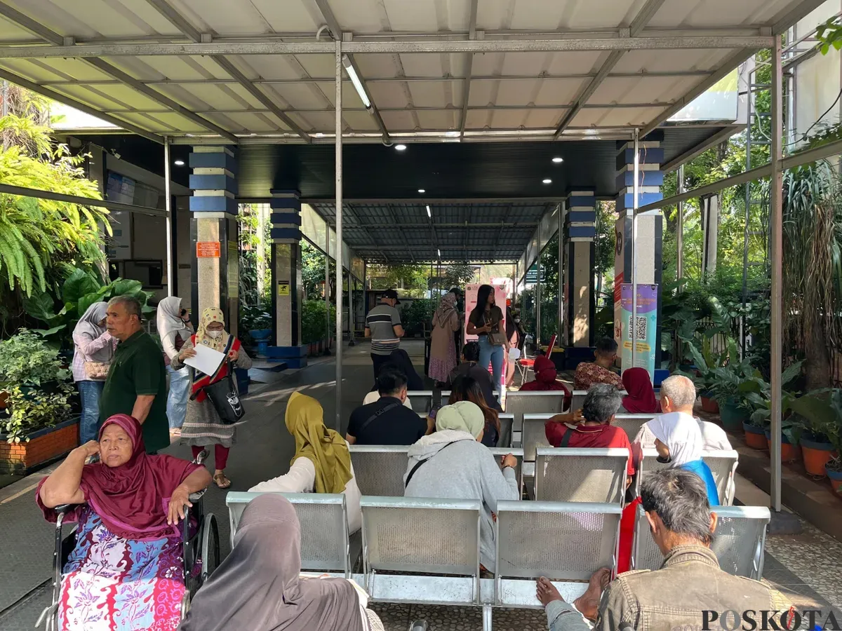 Suasana di Puskesmas Kebon Jeruk, Jakarta Barat, Kamis, 10 Juli 2025. (Sumber: Poskota/Pandi Ramedhan)