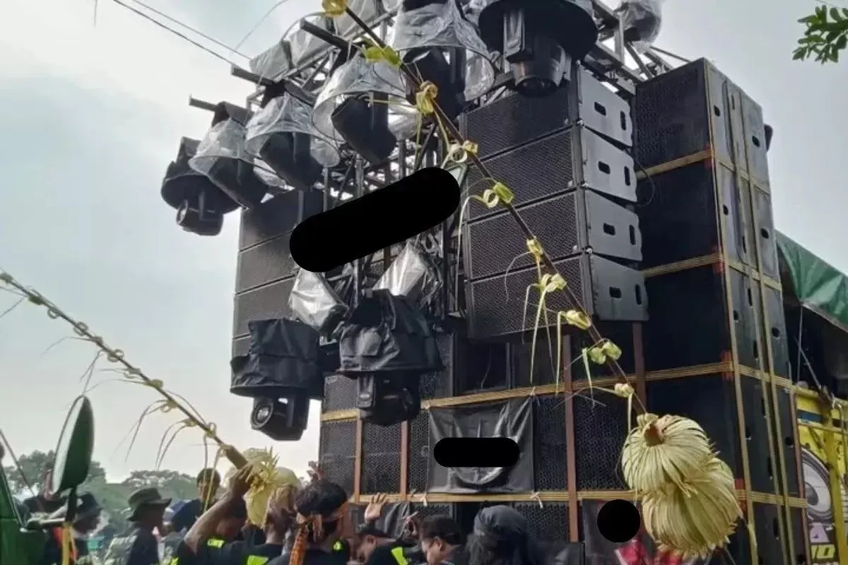 Pemprov Jatim godok regulasi sound horeg. (Sumber: Instagram/@horegg_indo_official)
