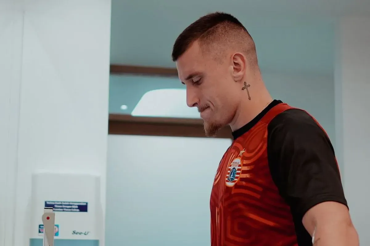 Pemain baru Persija, Fabio Calonego. (Sumber: Instagram/@persija)