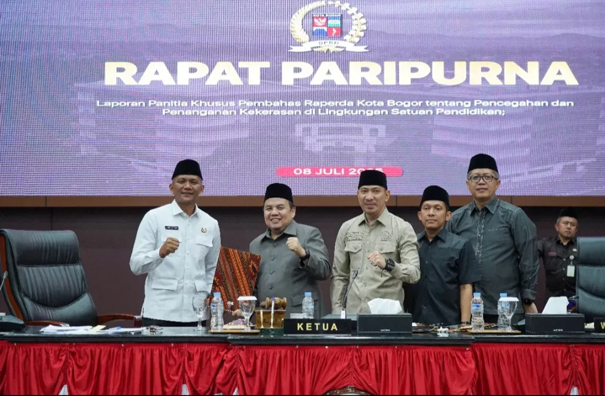 RPJMD Kota Bogor 2025-2029 dan pembentukan empat panitia khusus pansus. (Sumber: Dok. DPRD Kota Bogor)