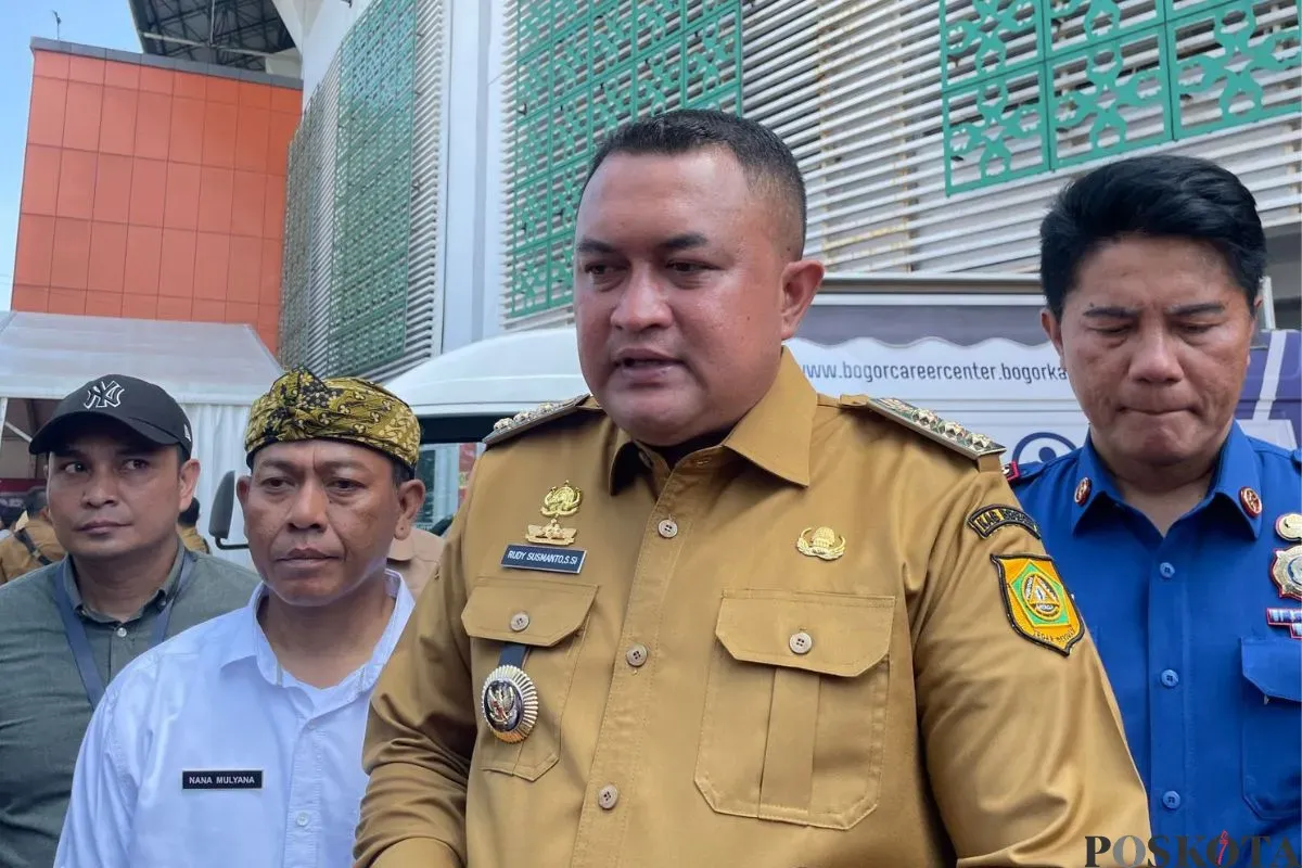 Bupati Bogor, Rudy Susmanto. (Sumber: Poskota/Sekar Putri Andini)