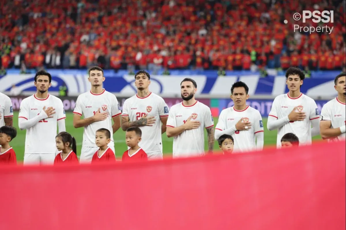 Update Juli 2025, ranking FIFA Timnas Indonesia naik ke posisi 118 dunia. (Sumber: PSSI)