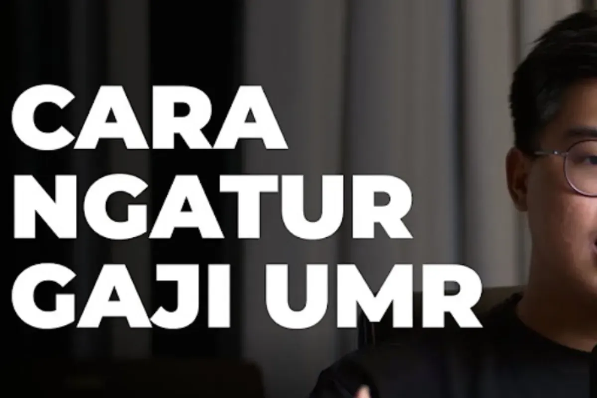 Ilustrasi cara mengatur gaji UMR ala Timothy Ronald. (Sumber: YouTube/Timothy Ronald)