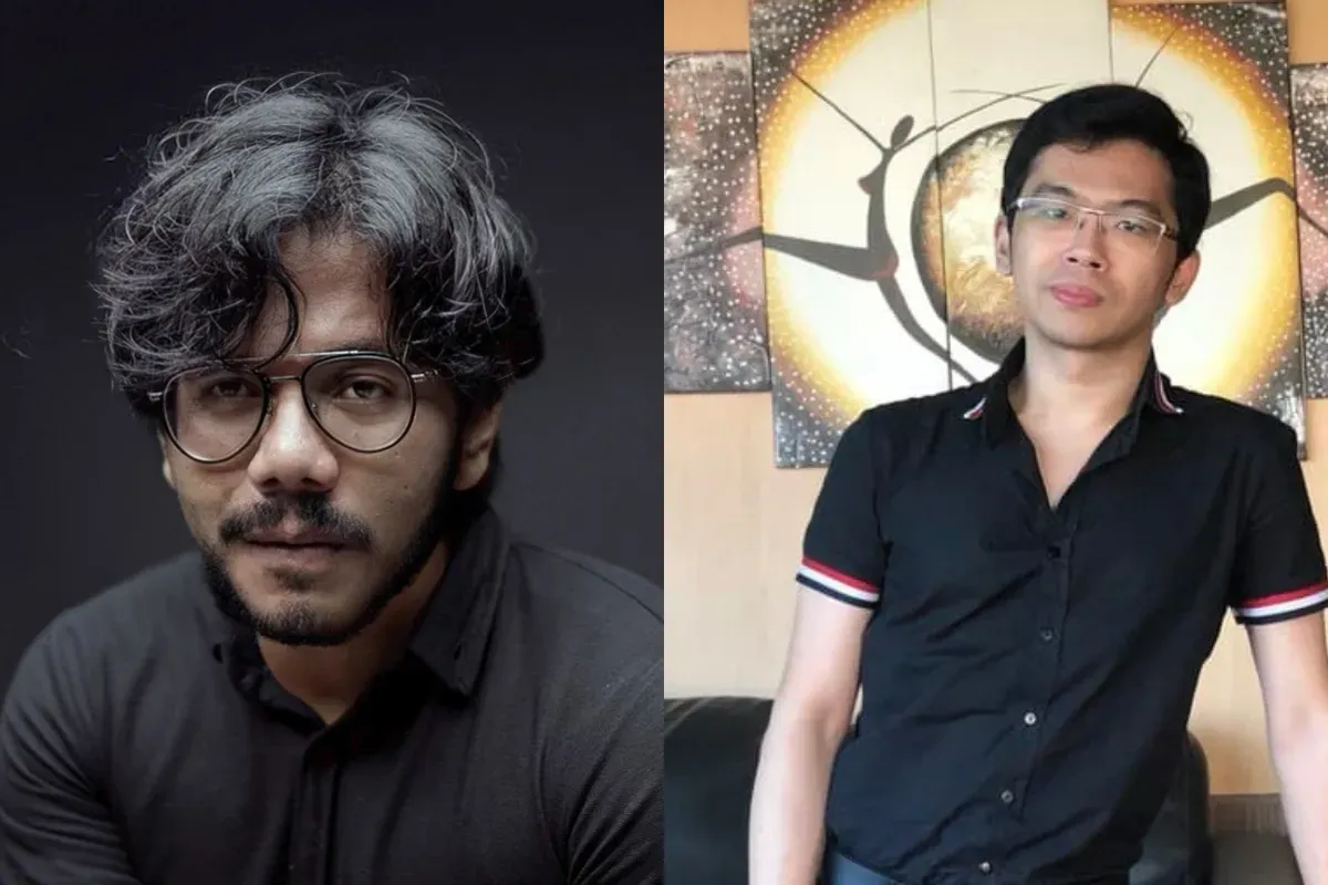 Ferry Irwandi saat mengunggah tangkapan layar percakapan dengan CEO Triv, Gabriel Rey, yang memicu perdebatan publik soal etika komunikasi dan budaya pamer harta di industri kripto. (Sumber: Instagram/@irwandiferry dan @gabrielrey99)