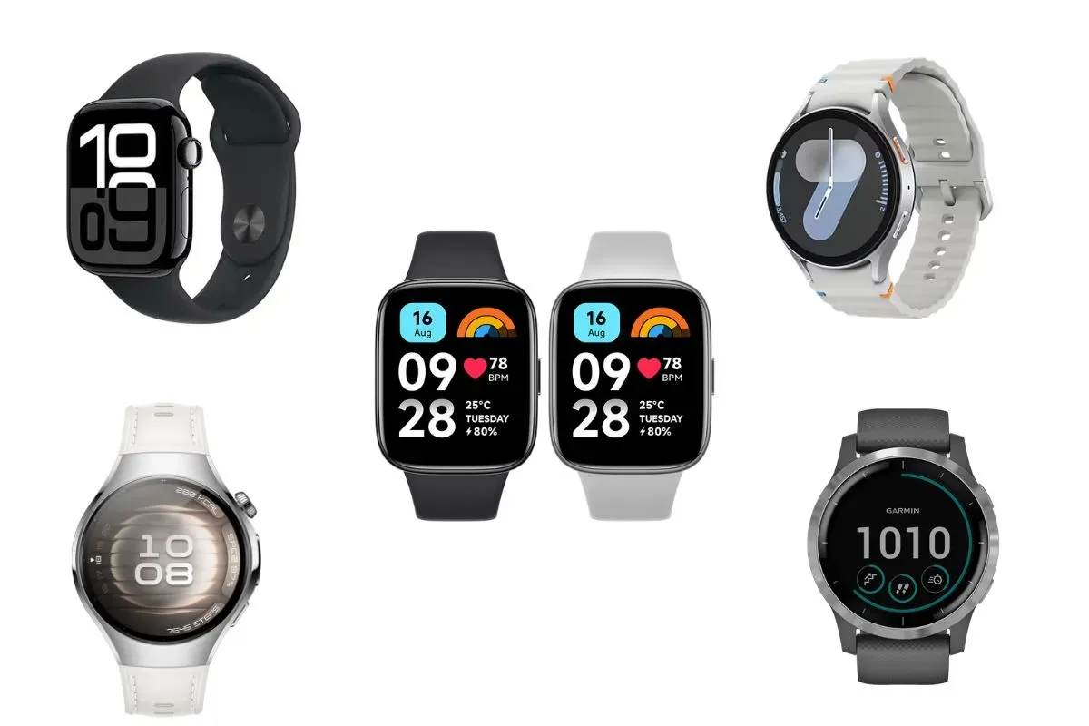 Smartwatch terbaik Juli 2025 (Sumber: Canva Edit)