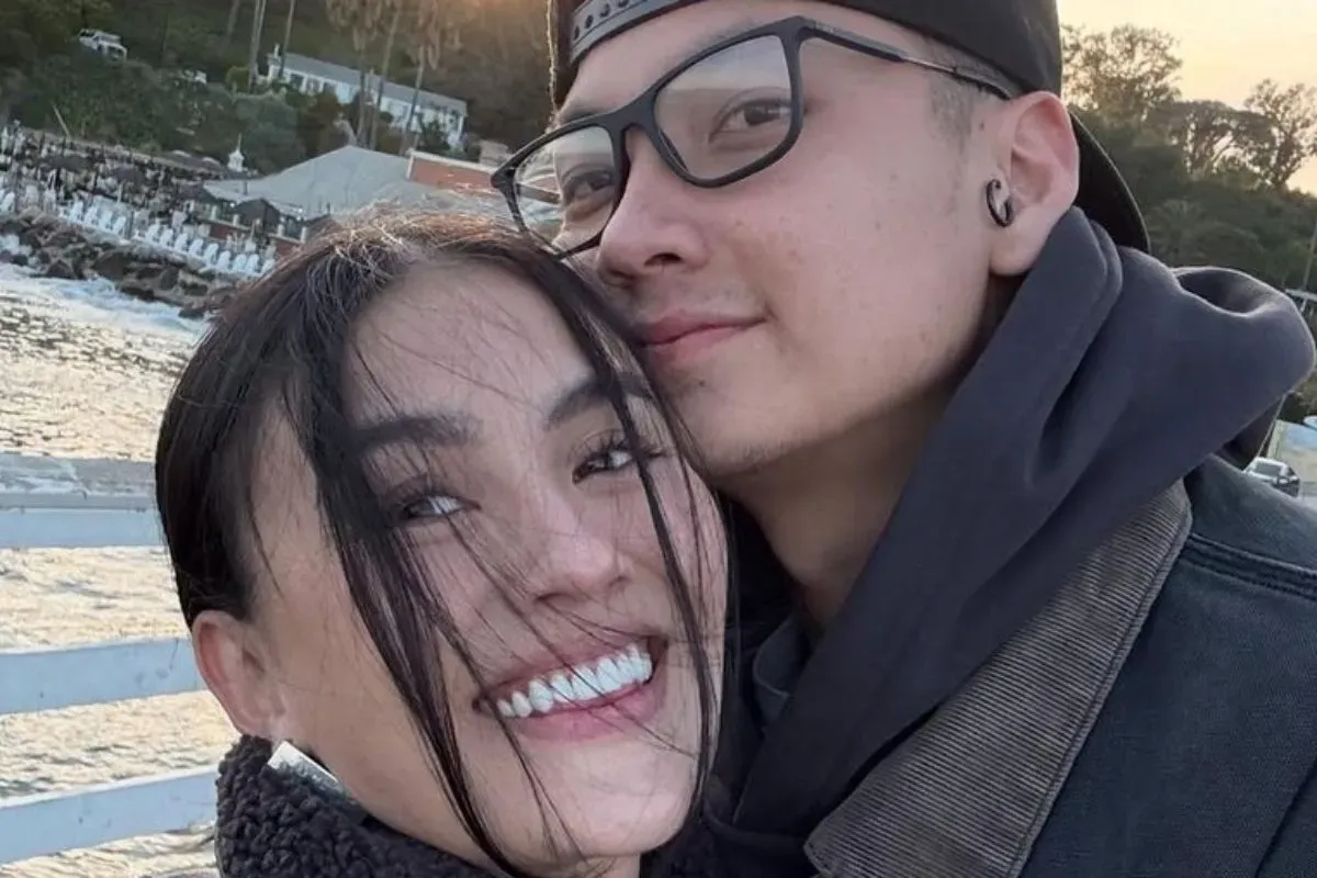 Potret kemesraan Agnez Mo dan Adam Rosadi. (Sumber: Instagram)