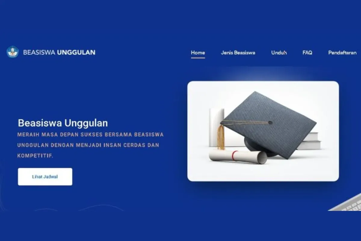 Program beasiswa unggulan 2025 buka pendaftaran mulai hari ini, cek syaratnya di sini. (Sumber: tangkapan layar)