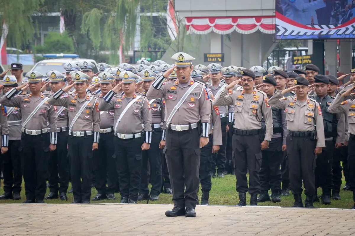 Satlantas Polres Metro Tangerang Kota mulai menggelar Operasi Patuh Jaya 2025 yang berlangsung selama dua pekan, mulai Senin, 14 Juli hingga 27 Juli 2025 mendatang. (Sumber: Humas Polres Metro Tangerang Kota)