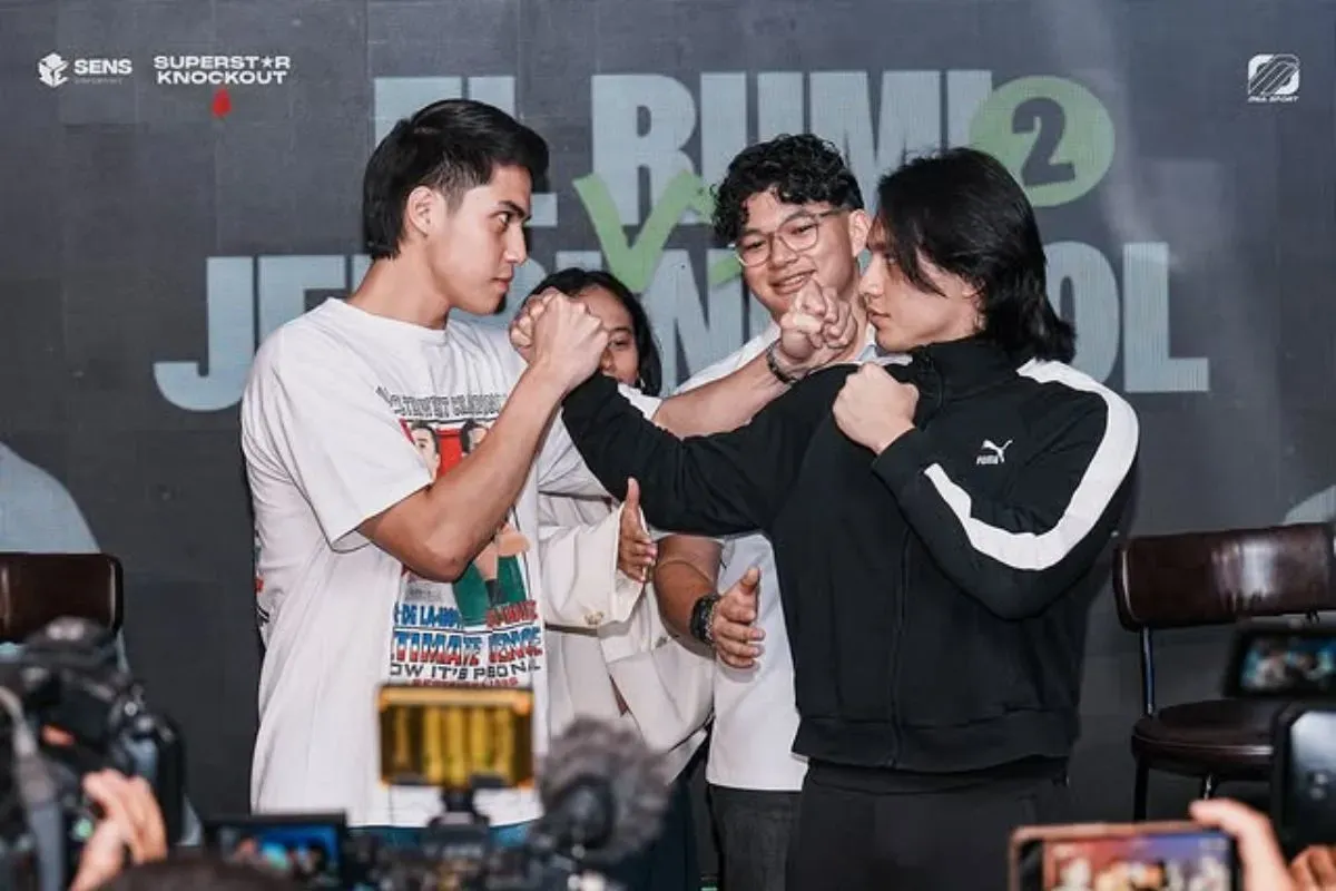Jadwal rematch tinju El Rumi vs Jefri Nichol. (Sumber: Instagram/@elrumi)