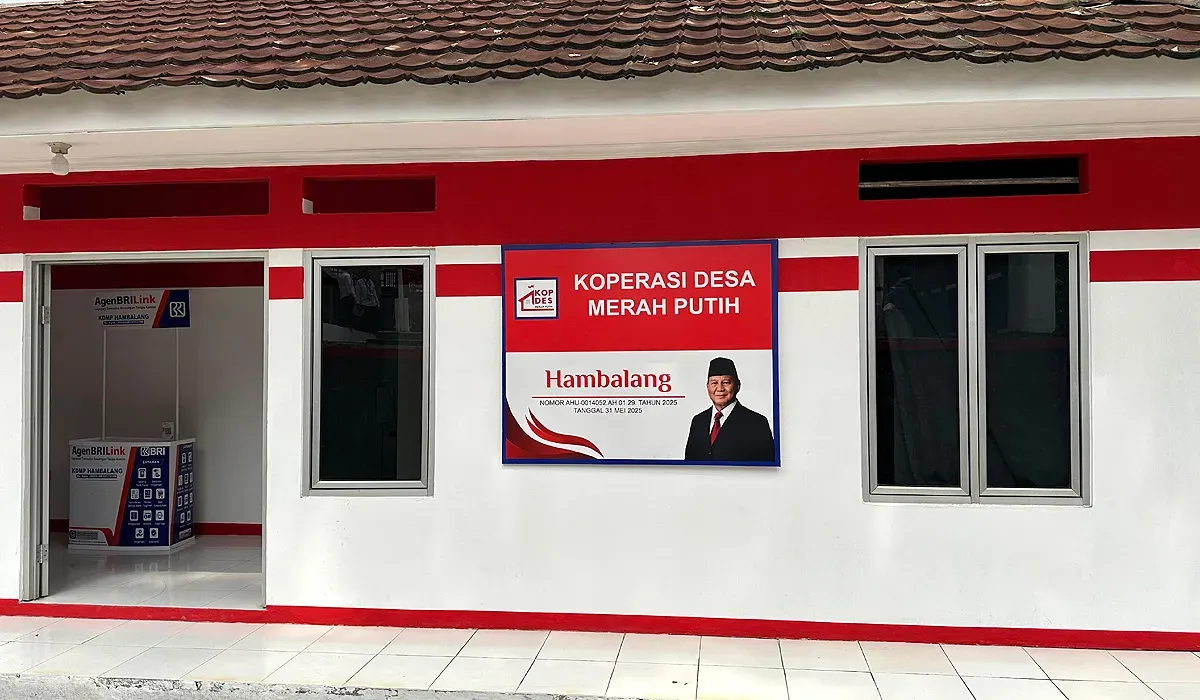 Koperasi Desa Merah Putih di Desa Hambalang, Kecamatan Citeureup, Kabupaten Bogor, disiapkan sebagai lokasi peresmian tingkat Jawa Barat. (Sumber: Humas Pemkab Bogor)