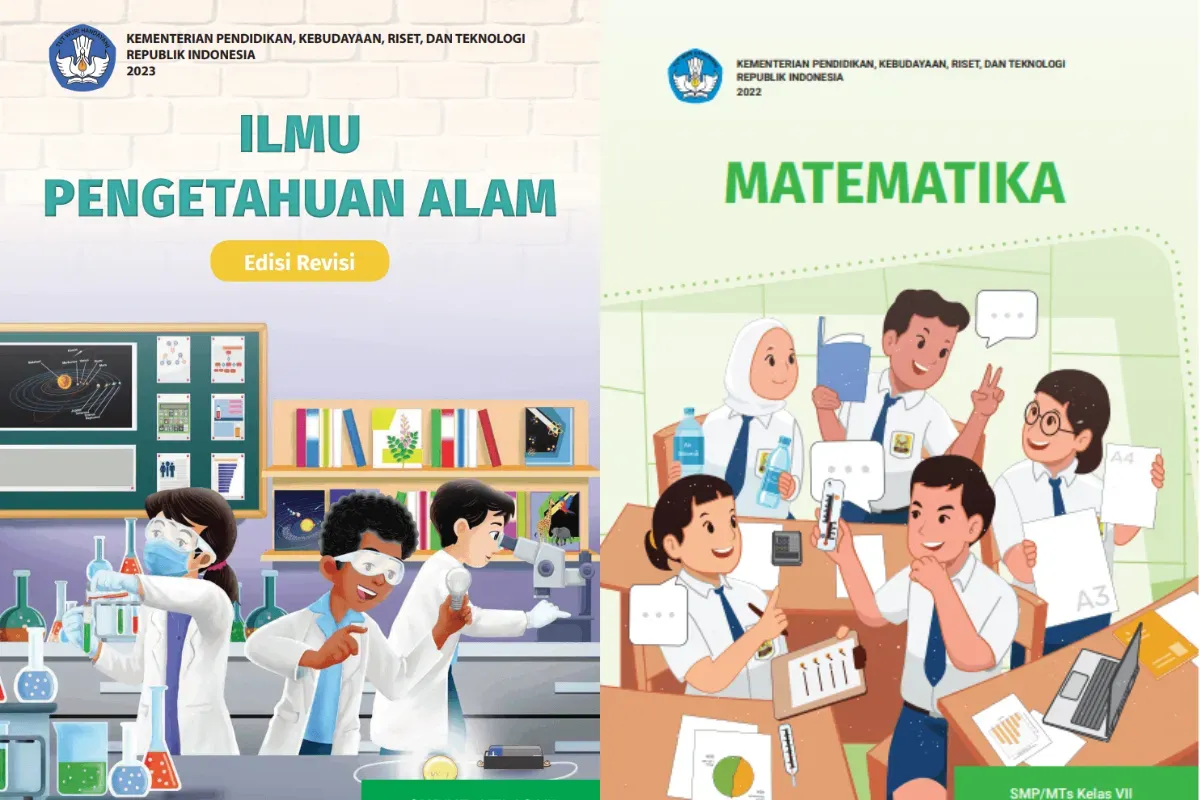 Ilustrasi link download buku Kurikulum Merdeka 2025 untuk SMP kelas 7 baik guru atau siswa. (Sumber: Kemendikdasmen)