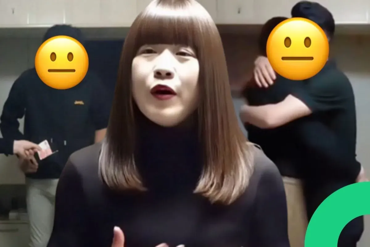 Pria paruh baya berkedok wanita yang rekam dan jual ribuan video syur (Sumber: X/@kbizoom)