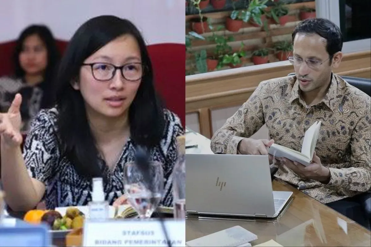 Profil Jurist Tan Stafus Nadiem Makarim yang Jadi Buron Kasus Laptop Rp9,9 Triliun (Sumber: Dok Menpan RI dan Instagram nadiem_makarim__)