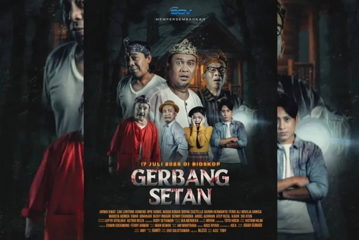 Sinopsis film horor Gerbang Setan yang resmi tayang 17 Juli 2025. (Sumber: Instagram/@setiaonevision_media)