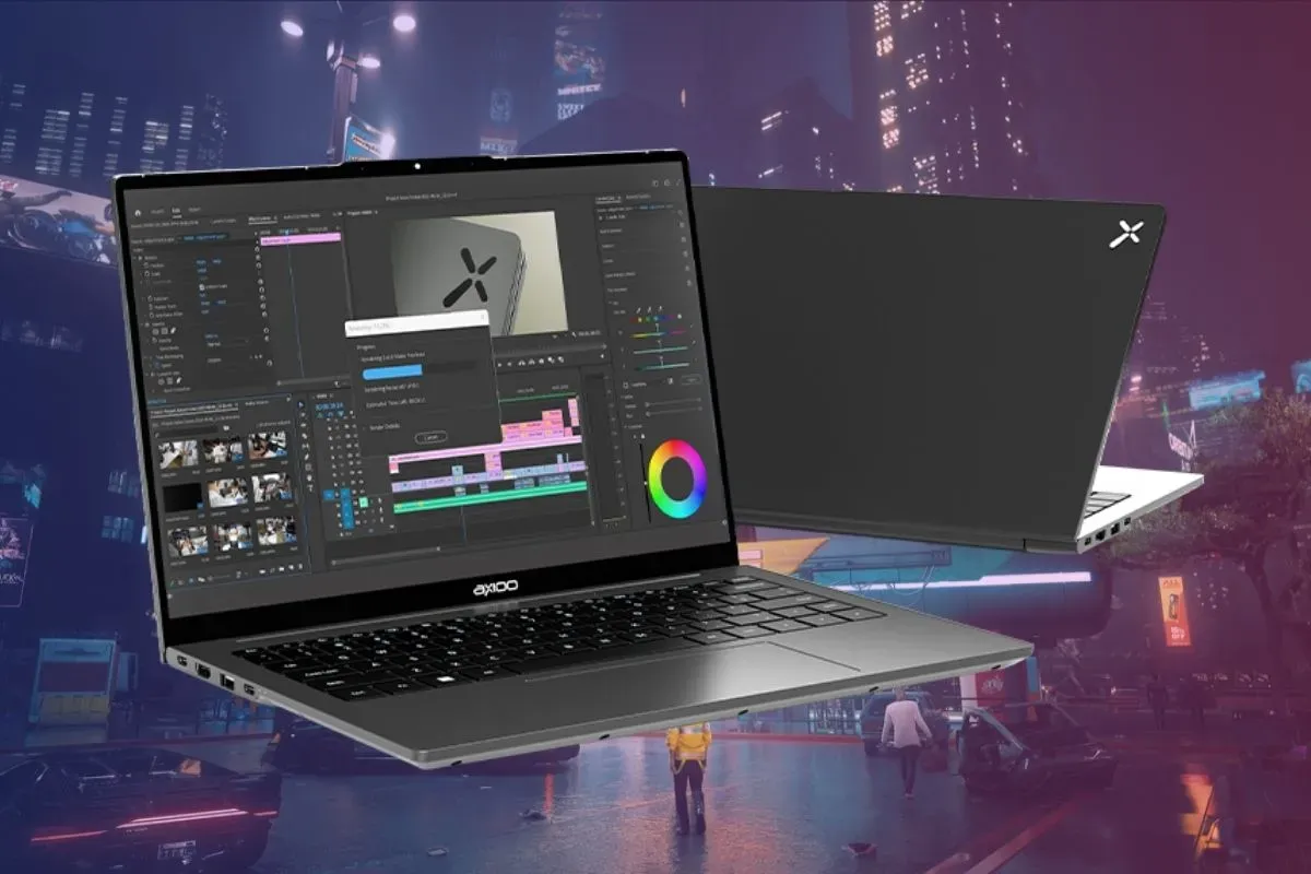 Laptop Axioo Hype 7 AMD X8 bisa main Cyberpunk, harganya cuma Rp7 jutaan. (Sumber: Istimewa)