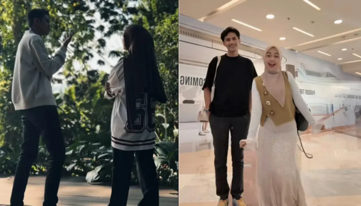Momen kedekatan Ria Ricis dengan Evan WMD pasca perceraian dari Teuku Ryan. (Sumber: TikTok/@riaricis)