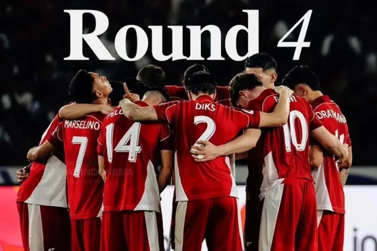 Hasil drawing grup dan jadwal pertandingan Timnas Indonesia di Kualifikasi Piala Dunia 2026 round 4 zona Asia. (Sumber: Instagram/@timnasindonesia)