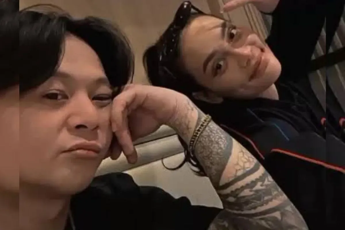 Potret kebersamaan Erika Carlina bersama DJ Bravy. (Sumber: TikTok)