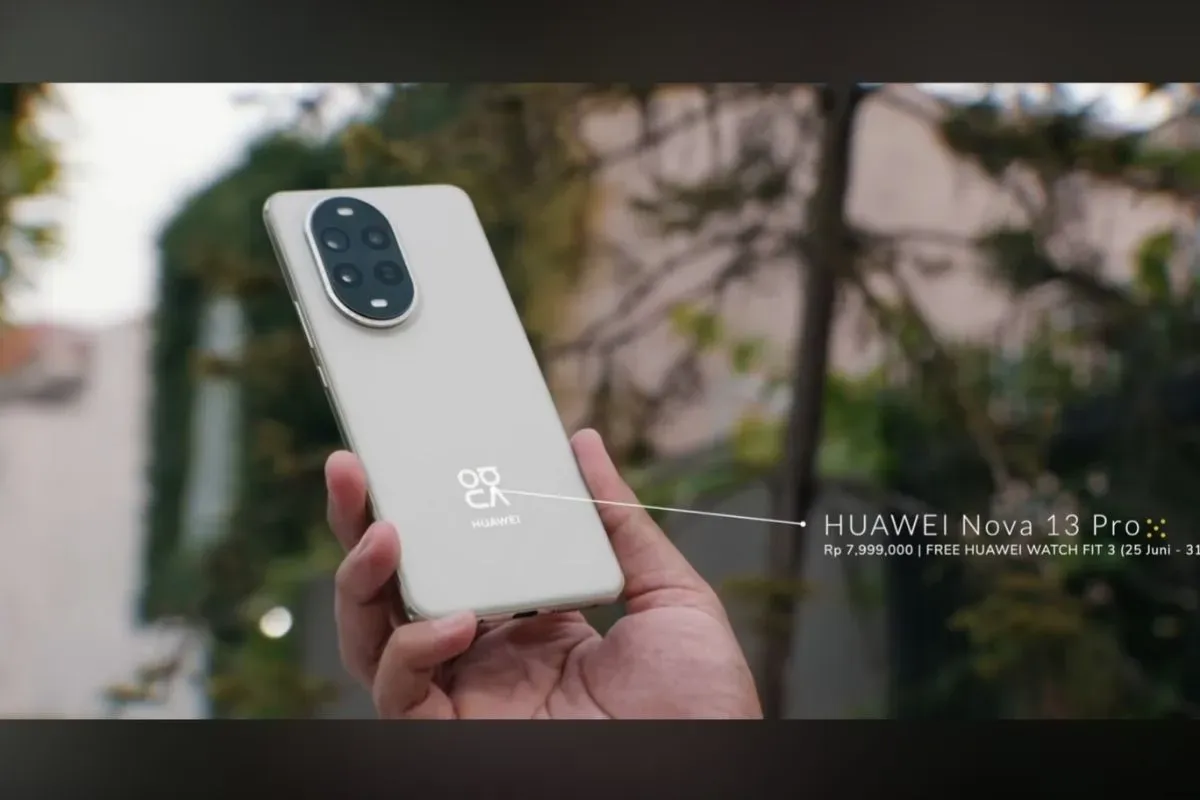 Huawei Nova 13 Pro. (Sumber: tangkapan layar)