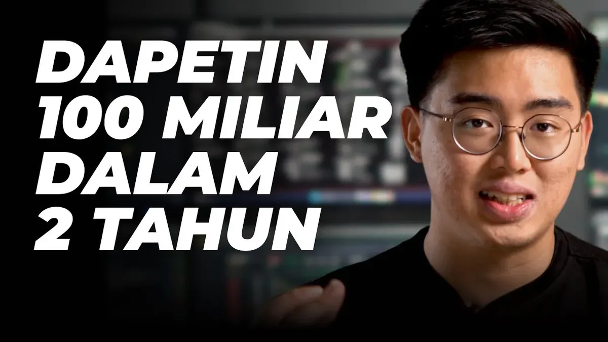 Bongkar Cara Timothy Ronald Hasilkan 100 Miliar: Modal Kecil, Hasil Maksimal (Sumber: Youtube/Timothy Ronald)