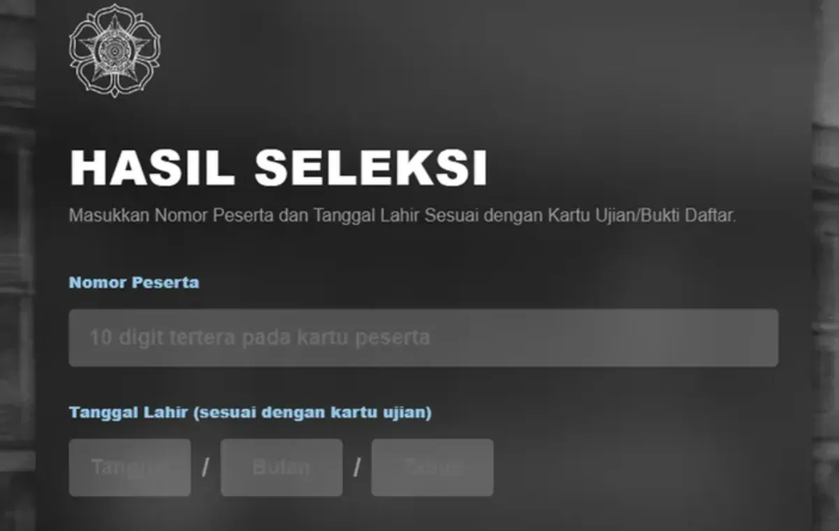 UM UGM CBT 2025 Diumumkan Hari Ini, Ini Cara Cek Hasil dan Link Resminya (Sumber: Screenshot/um.ugm.ac.id)