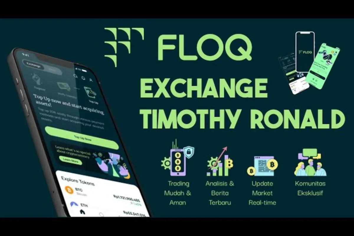 Floq platform kripto milik Timothy Ronald (Sumber: YouTube/Hamdan Nawawi)
