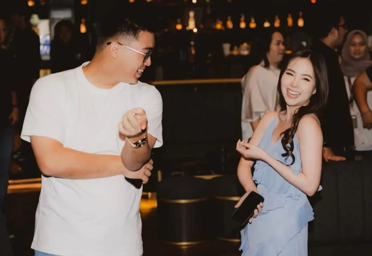 Momen kedekatan Timothy Ronald dengan Agatha Chelsea. (Sumber: Instagram/@timothyronald)