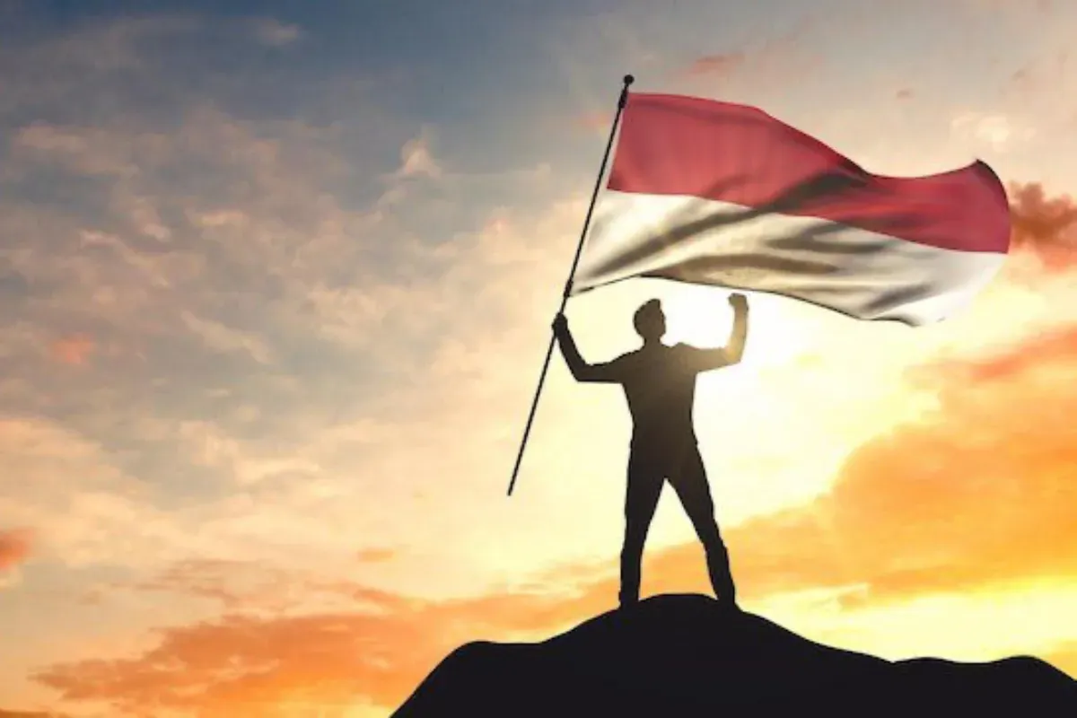 Ilustrasi lirik lagu hari merdeka 17 Agustus. (Sumber: Ucare Indonesia)
