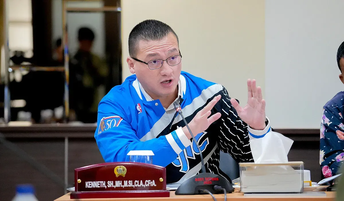 Anggota DPRD DKI Jakarta, Hardiyanto Kenneth. (Sumber: Kominfotik DPRD Jakarta)